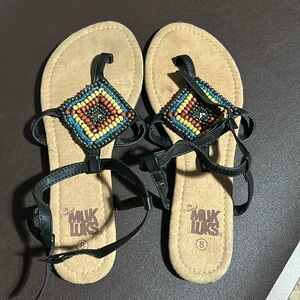 The original Muk Luks beaded sandal